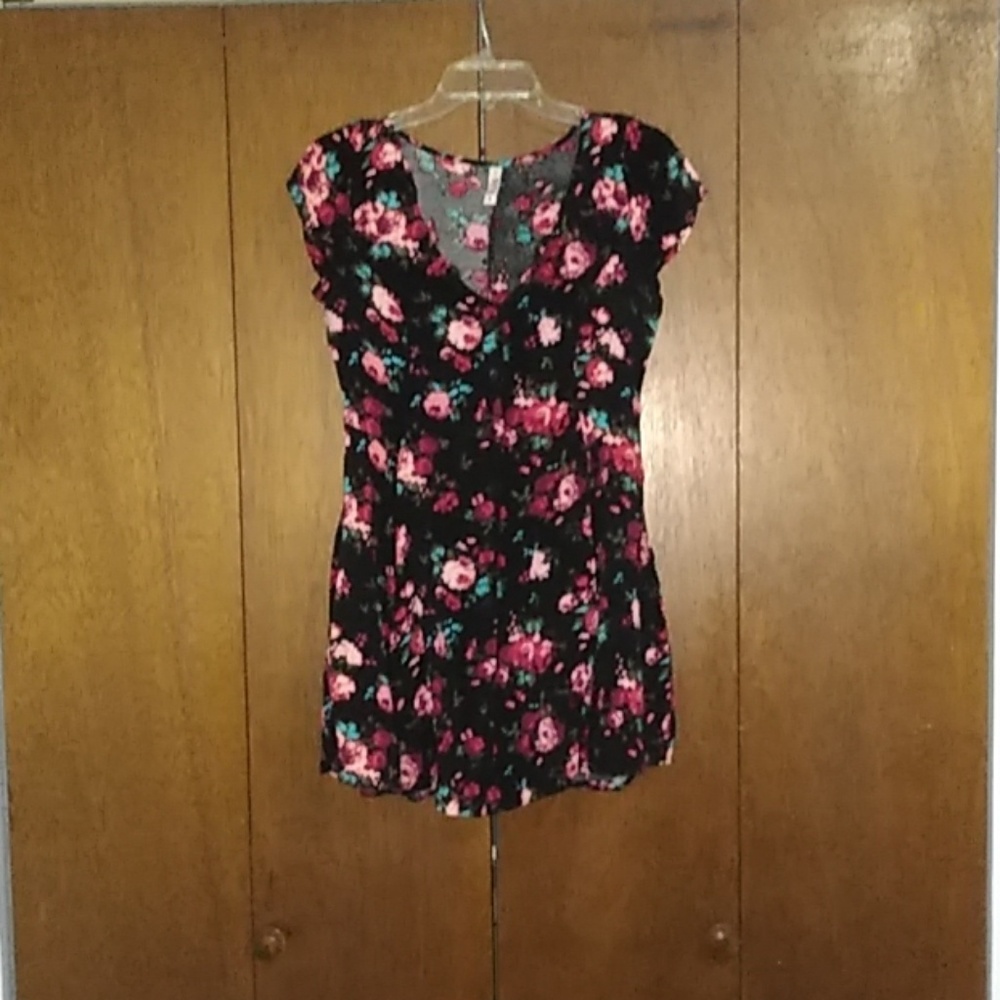 Shirt summer dress with pockets